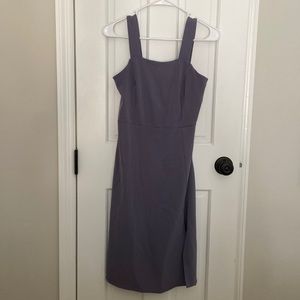 Loft Pete it’s midi dress in color “violet sky” only worn once.